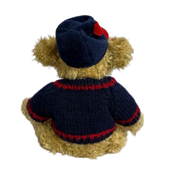 Brass Button Bear Premier Collection 1996 Tully The Bear of Joy Sweater and Cap - Picture 4 of 10